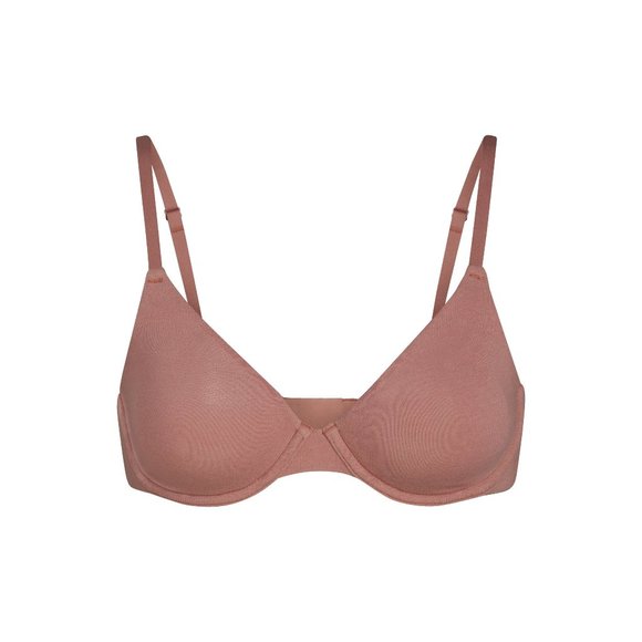 NWT Skims Cotton Jersey Underwire Bra - 34B - Picture 1 of 4